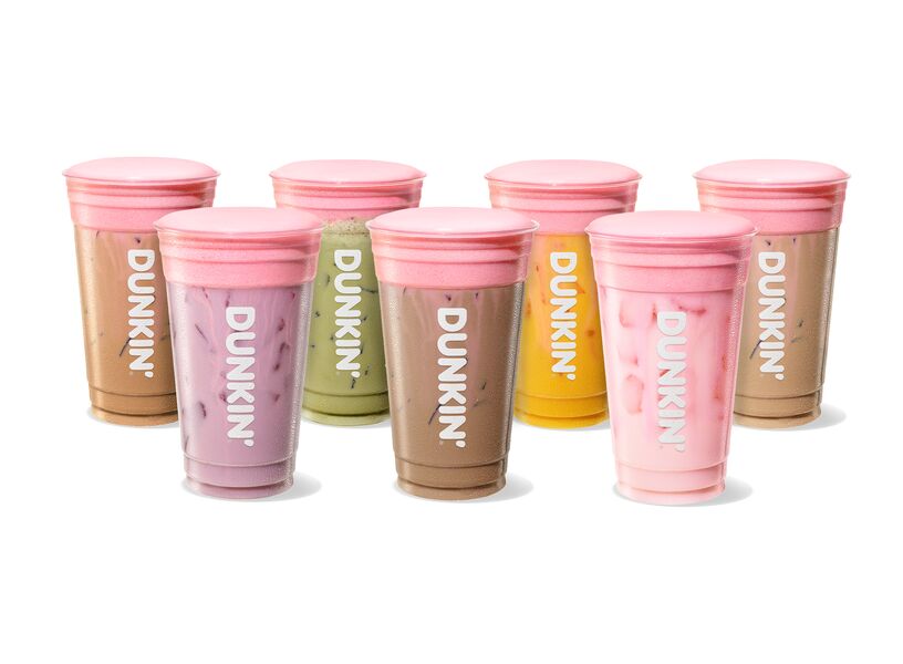 Dunkin’s Pink Beverage Lineup - featuring Barbie Pink Strawberry Cold Foam